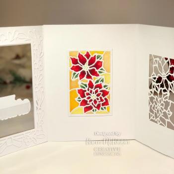 Creative Expressions - Stanzschablone "Stained Glass Poinsettia" Craft Dies Design by Sue Wilson