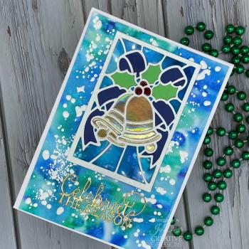 Creative Expressions - Stanzschablone "Stained Glass Bells" Craft Dies Design by Sue Wilson