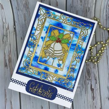 Creative Expressions - Stanzschablone "Stained Glass Bells" Craft Dies Design by Sue Wilson