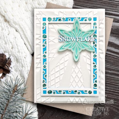 Creative Expressions - Stanzschablone "Snowflake Wishes" Craft Dies Design by Sue Wilson