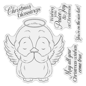 Crafters Companion - Stempelset "Christmass Blessing" Clear Stamps