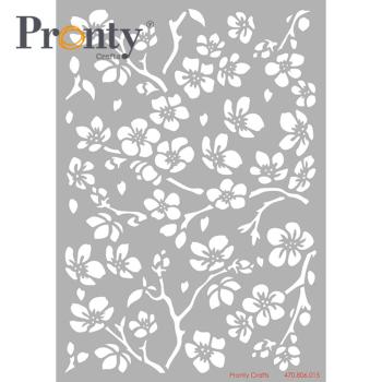 Pronty Crafts - Schablone A5 "Background Cherry Blossom" Stencil