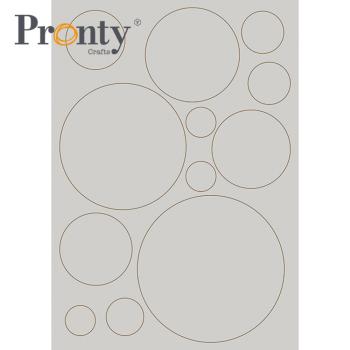 Pronty Crafts "Circles" Chipboard