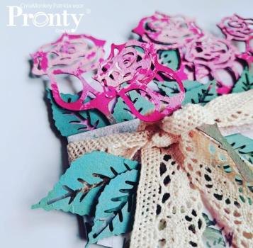 Pronty Crafts "Roses" Chipboard