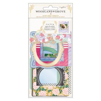 American Crafts - Stanzteile "Woodland Grove" Embellishments