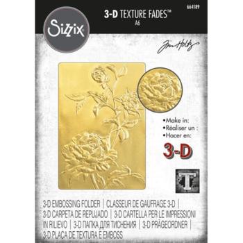 Sizzix - 3D Prägefolder "Fades" Embossing Folder Design by Tim Holtz