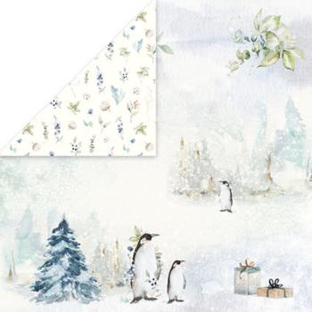 Craft & You Design - Designpapier "Arctic Winter" Paper Pad 12x12 Inch - 12 Bogen