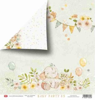 Craft & You Design - Designpapier "Baby Party" Paper Pad 12x12 Inch - 12 Bogen