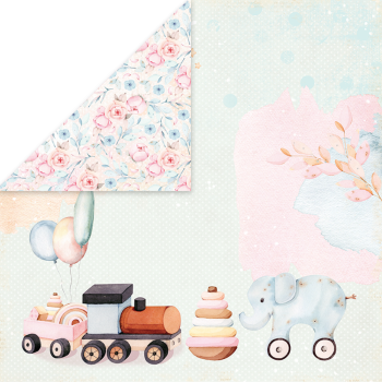 Craft & You Design - Designpapier "Baby Toys" Paper Pad 12x12 Inch - 12 Bogen