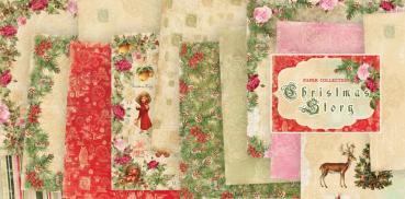 Craft & You Design - Designpapier "Christmas Story" Paper Pad 6x6 Inch - 36 Bogen