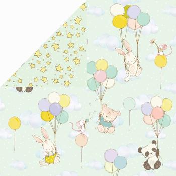 Craft & You Design - Designpapier "Hopping Bunnies" Paper Pad 6x6 Inch - 24 Bogen