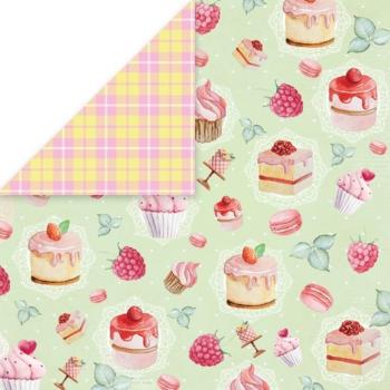 Craft & You Design - Designpapier "Sweet Dessert" Paper Pad 12x12 Inch - 12 Bogen