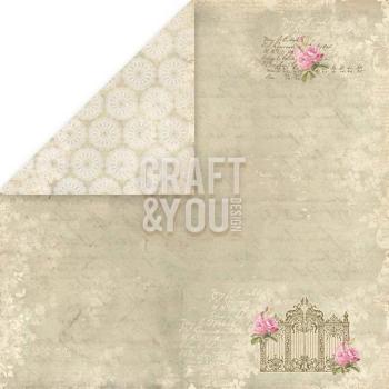 Craft & You Design - Designpapier "Wedding Garden" Paper Pad 6x6 Inch - 36 Bogen