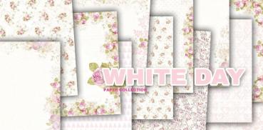 Craft & You Design - Designpapier "White Day" Paper Pad 6x6 Inch - 36 Bogen