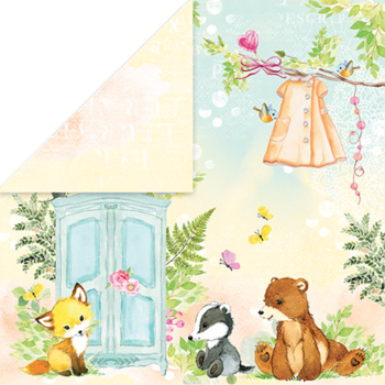 Craft & You Design - Designpapier "Woodland Story" Paper Pad 12x12 Inch - 12 Bogen