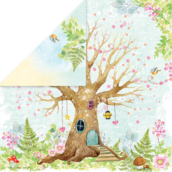 Craft & You Design - Designpapier "Woodland Story" Paper Pad 12x12 Inch - 12 Bogen