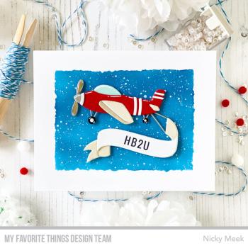 My Favorite Things Stempelset "Plane and Simple Sentiments" Clear Stamps