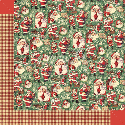 Graphic 45 - Designpapier "Letter to Santa" Collection Pack 12x12 Inch - 16 Bogen