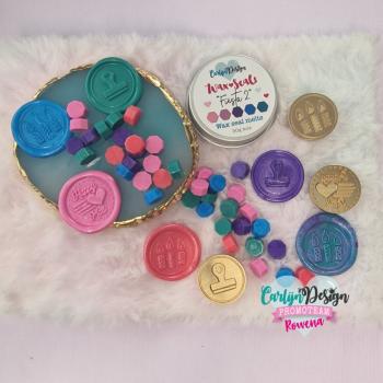 Carlijn Design - Wachsperlen "Fiesta 2" Wax Seal Melts 30g