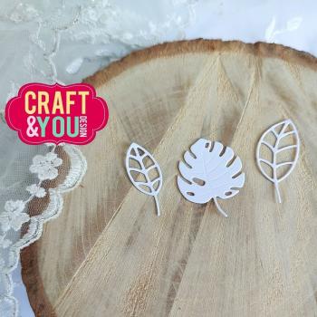 Craft & You Design - Stanzschablone "Leaves Set WM2" Dies