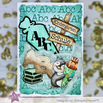 Bundle Stempelset "ABC Felix" & Stanze "Schultüte"