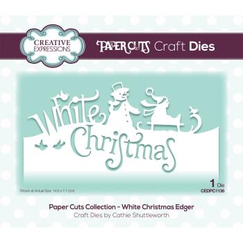 Creative Expressions - Stanzschablone "white christmas" Craft Dies Design by Cathie Shuttleworth