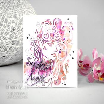 Creative Expressions - Stanzschablone "Mythical Mermaid" Craft Dies Design by Cathie Shuttleworth