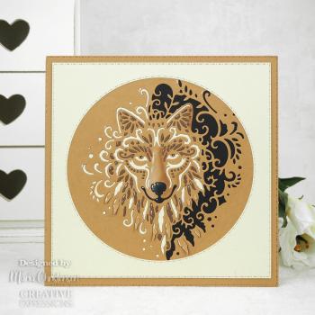 Creative Expressions - Stanzschablone "Wise Wolf" Craft Dies Design by Cathie Shuttleworth