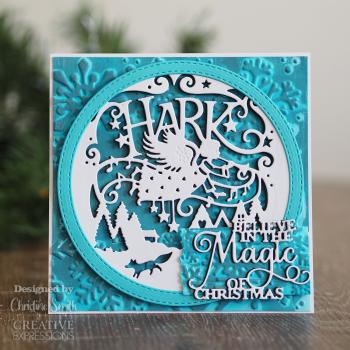 Creative Expressions - Stanzschablone "Christmas carols" Craft Dies Design by Cathie Shuttleworth