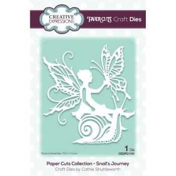 Creative Expressions - Stanzschablone "Snails journey" Craft Dies Design by Cathie Shuttleworth