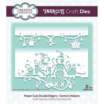 Creative Expressions - Stanzschablone "Santa's helpers" Craft Dies Design by Cathie Shuttleworth