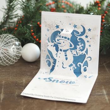 Creative Expressions - Stanzschablone "Frosty friends" Pop-Up Dies Design by Cathie Shuttleworth