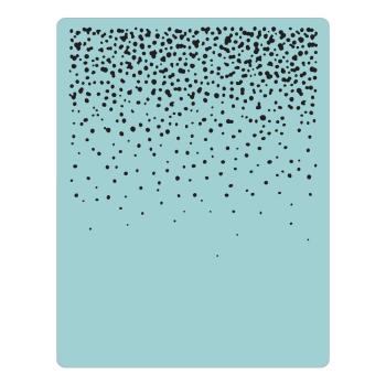 Sizzix - 3D Prägefolder "Snowflakes/Speckles" Embossing Folder Design by Tim Holtz