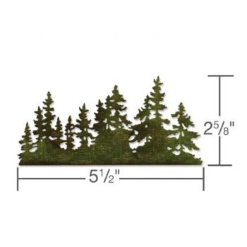 Sizzix - Stanzschablone "Tree Line" Thinlits Craft Dies by Tim Holtz