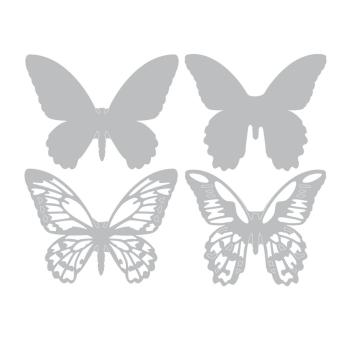 Sizzix - Stanzschablone "Detailed Butterflies Mini" Thinlits Craft Dies by Tim Holtz