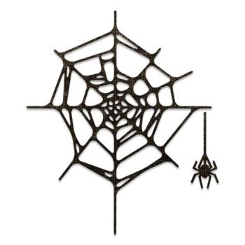 Sizzix - Stanzschablone "Spider Web" Thinlits Craft Dies by Tim Holtz