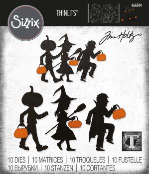 Sizzix - Stanzschablone "Halloween Night" Thinlits Craft Dies by Tim Holtz