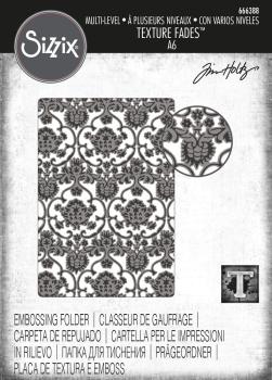 Sizzix - 3D Prägefolder "Tapestry" Embossing Folder Design by Tim Holtz