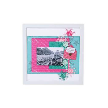 Sizzix - 3D Prägefolder "Winter Snowflakes" Embossing Folder Design by Kath Breen