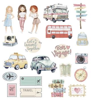 Papers For You - Stanzteile "Summer Trip" Die Cuts