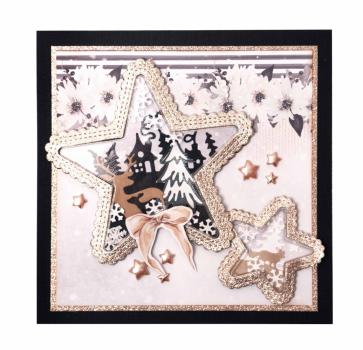 Studio Light - Stanzschablone "Star Scenery Christmas" Dies