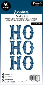 Studio Light - Schablone "HO HO HO" Stencil  