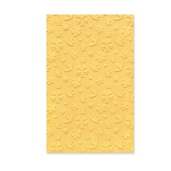 Sizzix - 3D Prägefolder "Scattered Florals" Embossing Folder Design by Olivia Rose