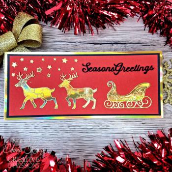 Creative Expressions - Stanzschablone "Santa's Sleigh" Craft Dies Design by Jamie Rodgers