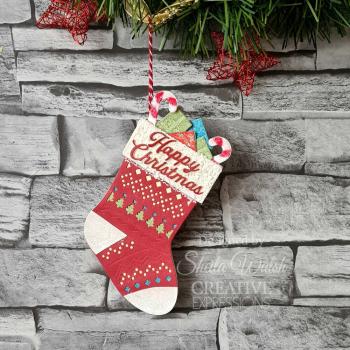 Creative Expressions - Stanzschablone "Christmas Stocking" Craft Dies Design by Jamie Rodgers