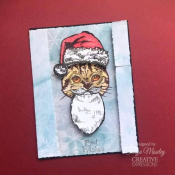 Creative Expressions - Stempelset A5 "Kitty Christmas" Clear Stamps Design by Jane Davenport