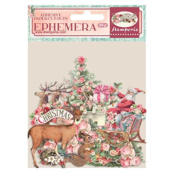 Stamperia - Stanzteile "Pink Christmas" Die Cuts Ephemera