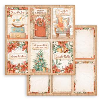 Stamperia - Designpapier "All Around Christmas" Paper Pack 12x12 Inch - 10 Bogen