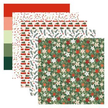 Spellbinders - Designpapier "Make It Merry" Paper Pack 6x6 Inch - 40 Bogen