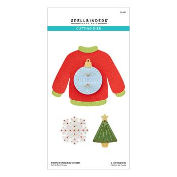 Spellbinders - Stanzschablone "Stitched Christmas Sweater" Dies